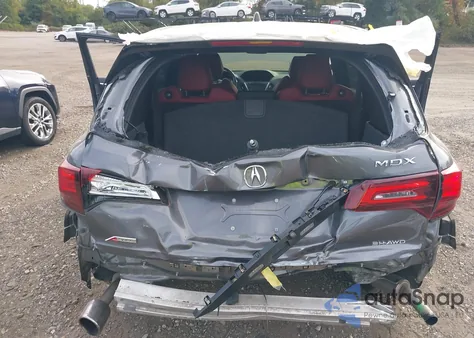 2019 Acura Mdx Tech A-Spec Pkgs z USA, uszkodzony, nr VIN 5J8YD4H07KL011714